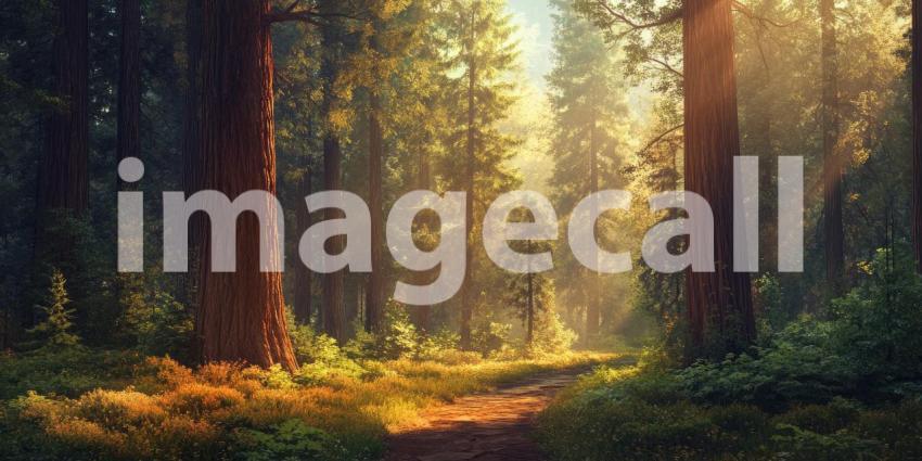 A sun-drenched landscape unfolds with rugged mountains framing a vast desert plain, where a dirt road winds its way towards a distant horizon, promising adventure and discovery