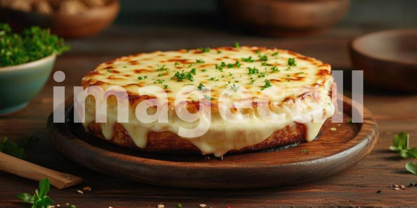 A golden-brown grilled cheese sandwich oozes with melted cheese, creating a mouthwatering spectacle of comfort food perfection