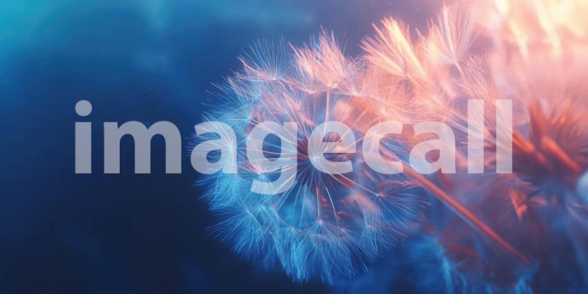 A Celestial Dandelion, Its Seeds Shimmering Like Stars in a Cosmic Night