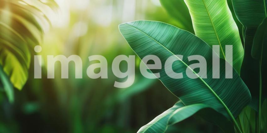 A Single Maple Leaf, Vibrant Green and Bathed in Sunlight