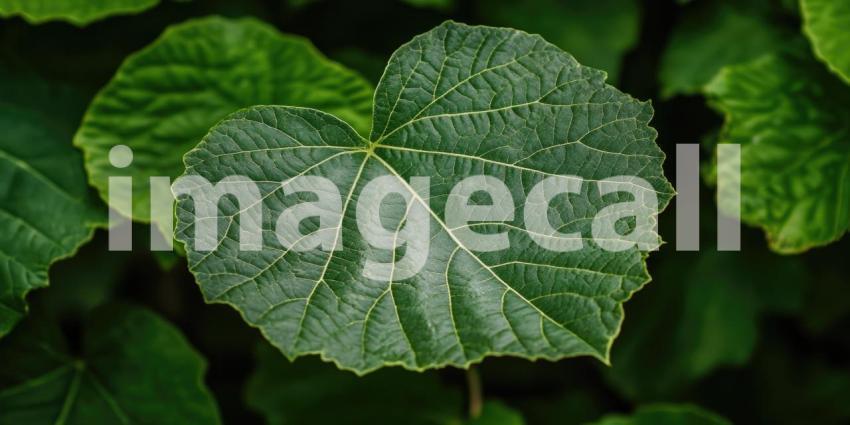 A Verdant Awakening: Two Tender Leaves Reaching for the Sun