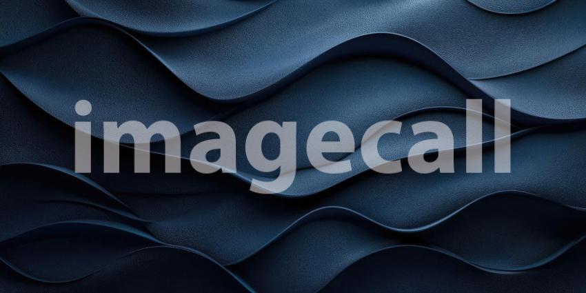 A Canvas of Cobalt: A Textured Abstract Painting in Shades of Deep Blue