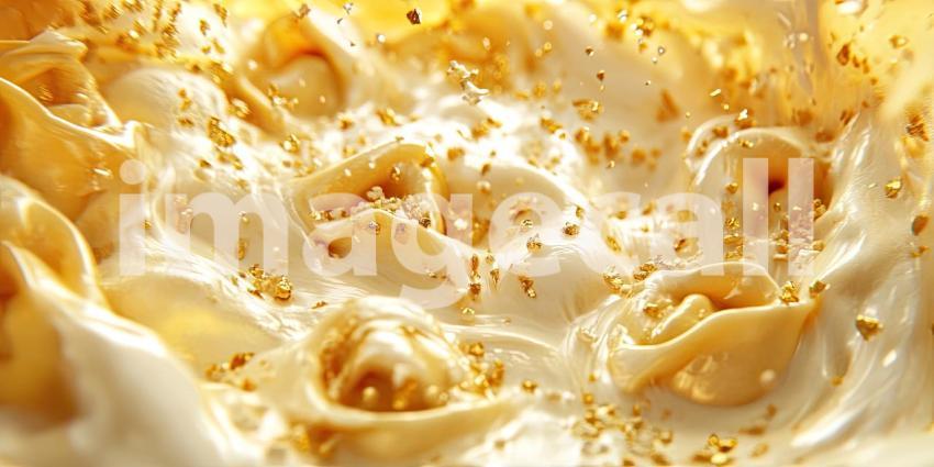 A Tapestry of Taste: A Close-Up of Delicate Tortellini, Ready to Be Cooked into a Culinary Delight