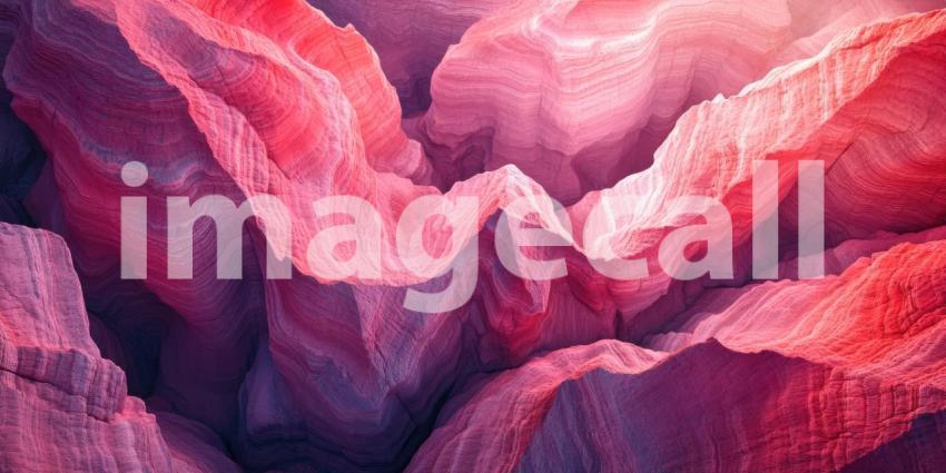 A mesmerizing aerial view of the Antelope Canyon, showcasing its intricate sandstone formations, vibrant colors, and dramatic curves