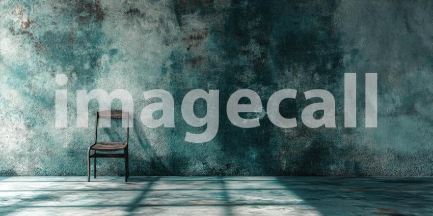 Industrial Chic: A cozy armchair beckons in a space with a raw and rustic aesthetic, where exposed brick and distressed textures create an inviting atmosphere