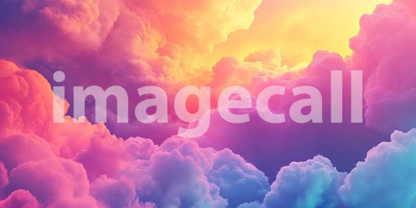 Crimson Skies: A dramatic storm rages across the sky, where streaks of lightning illuminate a canvas of vibrant pink and blue clouds