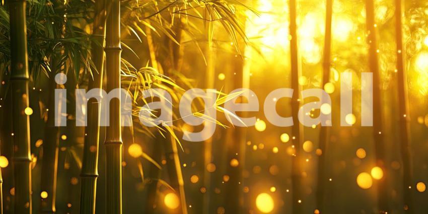 A Path Illuminated by Magic: Where Fireflies Dance Among the Bamboo