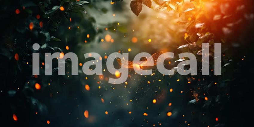 A Symphony of Light: Where Fireflies Dance in the Twilight