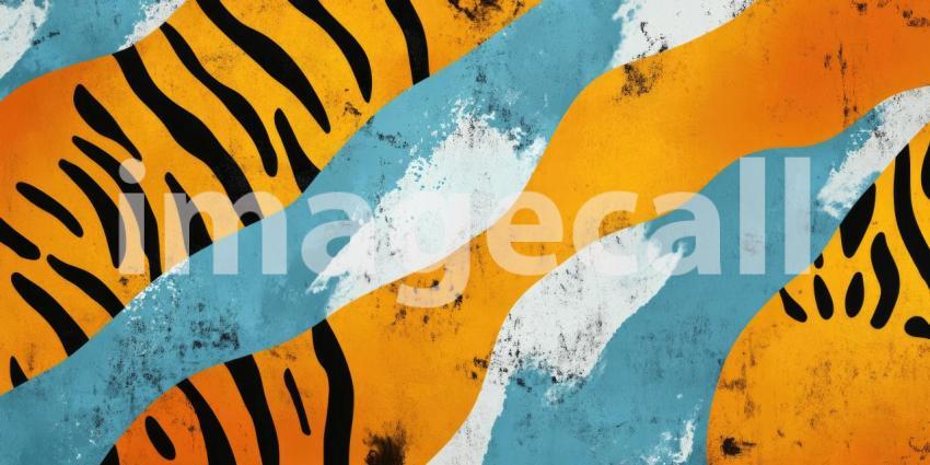 A Symphony of Hues: Where Colors Dance in Wavy Patterns