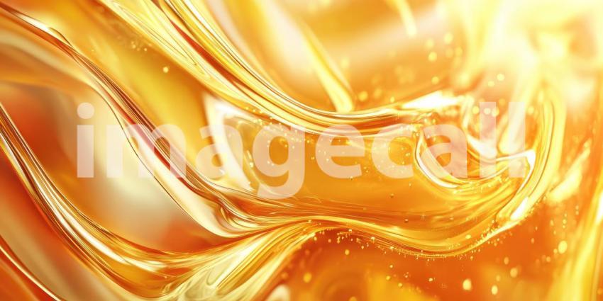 A Golden Reverie: Where Light and Shadow Dance in Liquid Form