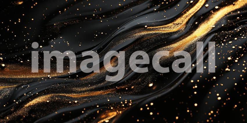 Liquid Gold: A Dance of Riches Against the Night