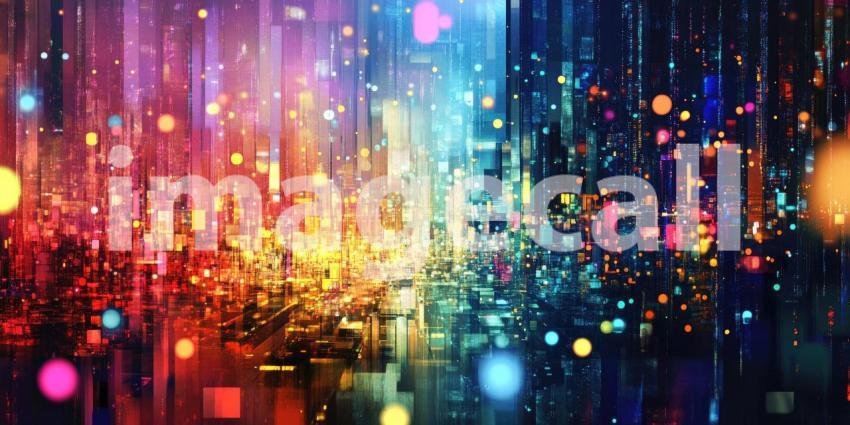 A Symphony of Pixels: Where Neon Dreams Ignite the Night