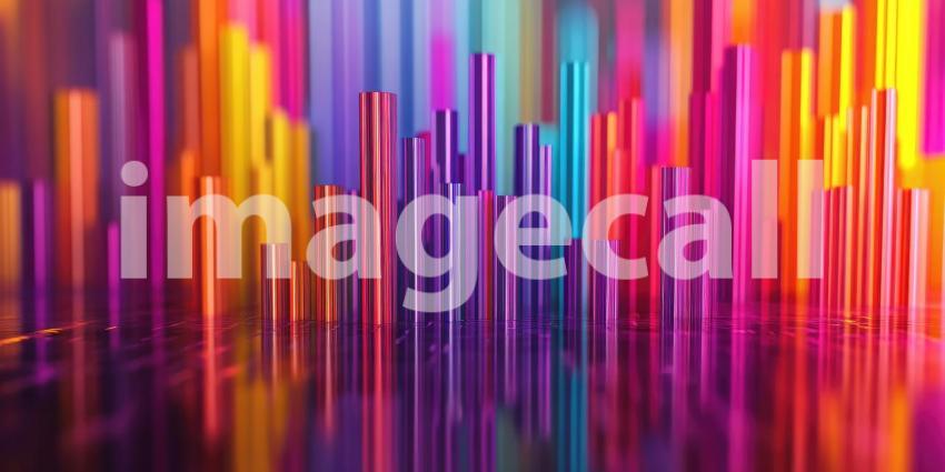 A Symphony of Prisms: Where Colors Dance in a Kaleidoscopic Array