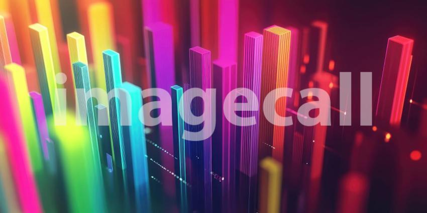 A Symphony of Prisms: Where Colors Dance in a Kaleidoscopic Array