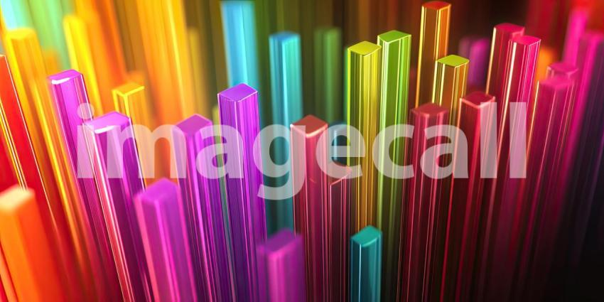 A Symphony of Prisms: Where Colors Dance in a Kaleidoscopic Array