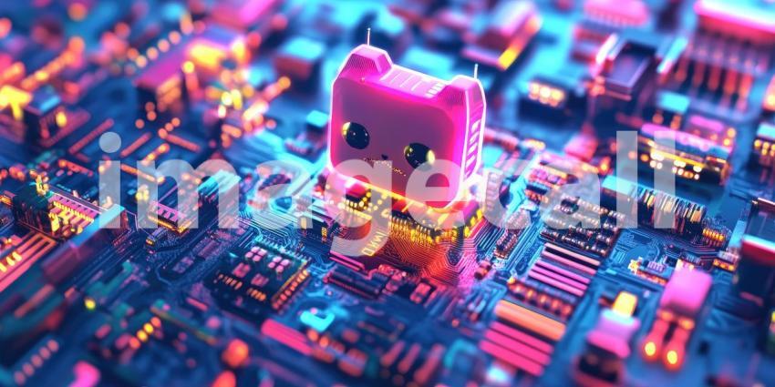 A Neon Odyssey: Where Technology and Art Collide