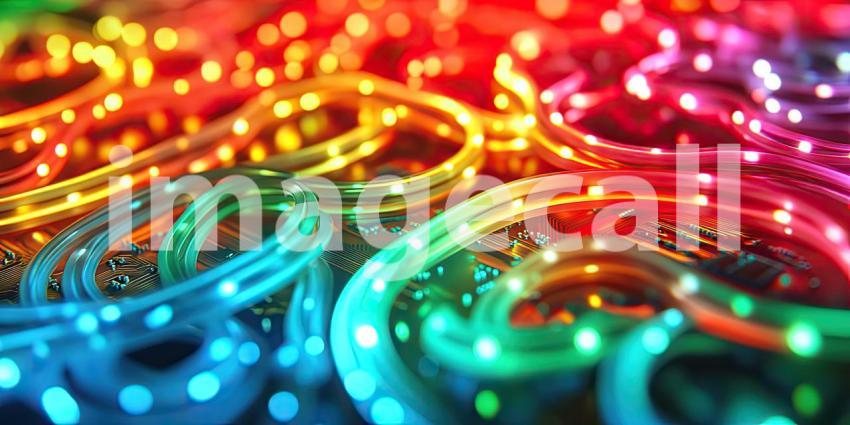 A Celestial Stardust: A Galaxy of Glittering Hues