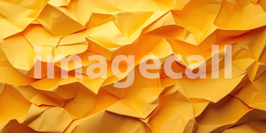 Layered Landscape: A Dynamic Abstract of Interlocking Waves in Vibrant Hues of Blue, Yellow, and Red