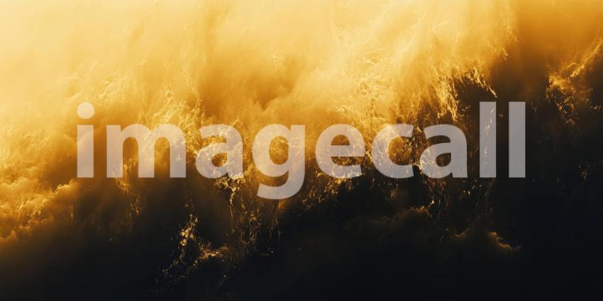 Golden Nebula: A Celestial Tapestry of Shimmering Gold Dust, Swirling and Dancing in Cosmic Currents