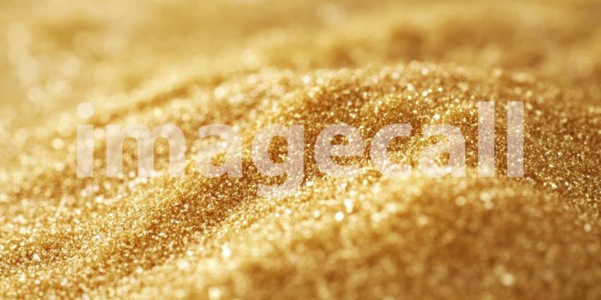 Golden Dust Motes: A Shimmering Cascade of Golden Particles Dancing in the Light