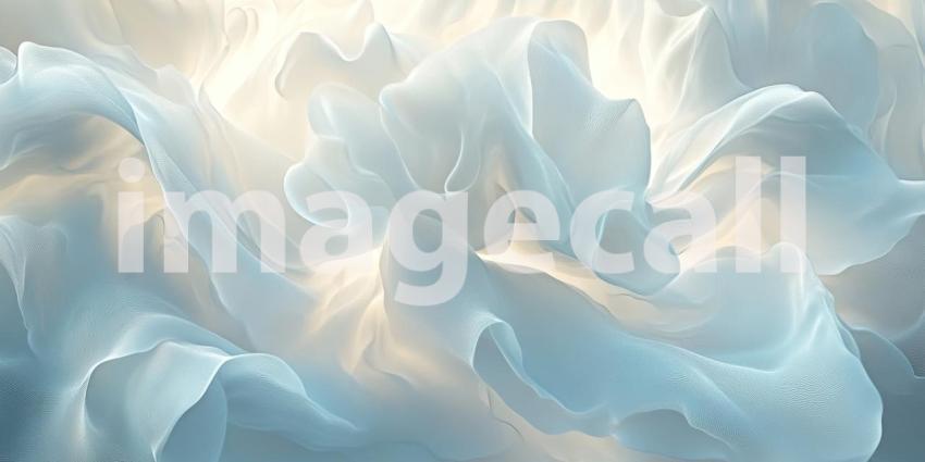 Golden Waves: A Dynamic Abstract of Intertwining Gold Particles, Pulsating with Warmth and Radiance