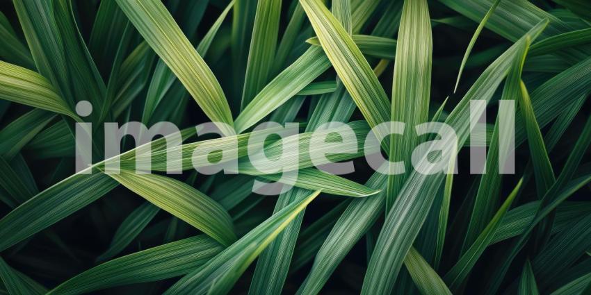 Emerald Labyrinth: A Lush Tapestry of Intertwined Green Blades