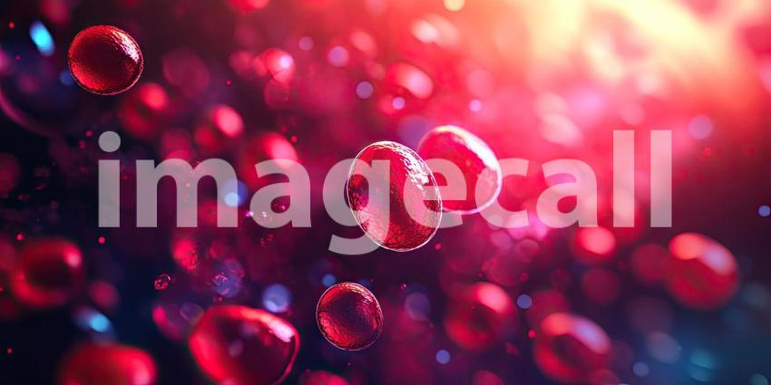 Life in Motion: A Microscopic Journey Through a Network of Pulsating Red Blood Cells