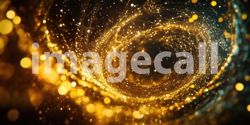 A Symphony of Spheres: A Vibrant Abstract of Intertwining Bubbles, Pulsating with Warmth and Energy