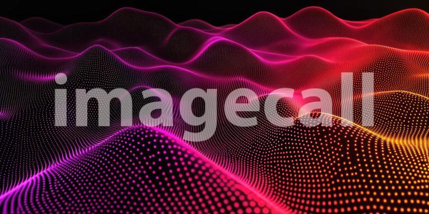 A Symphony of Spheres: A Vibrant Abstract of Intertwining Bubbles, Pulsating with Warmth and Energy