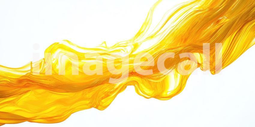 Golden Reverie: An Abstract Canvas of Swirling Yellows, Evoking Dreams of Sunshine and Warmth