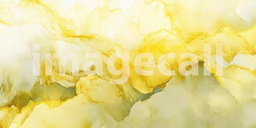 Golden Reverie: An Abstract Canvas of Swirling Yellows, Evoking Dreams of Sunshine and Warmth