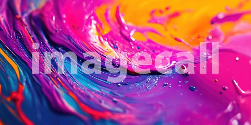 Chromatic Explosion: A Dynamic Burst of Color, Where Vibrant Hues Splash and Dance in a Kaleidoscopic Symphony