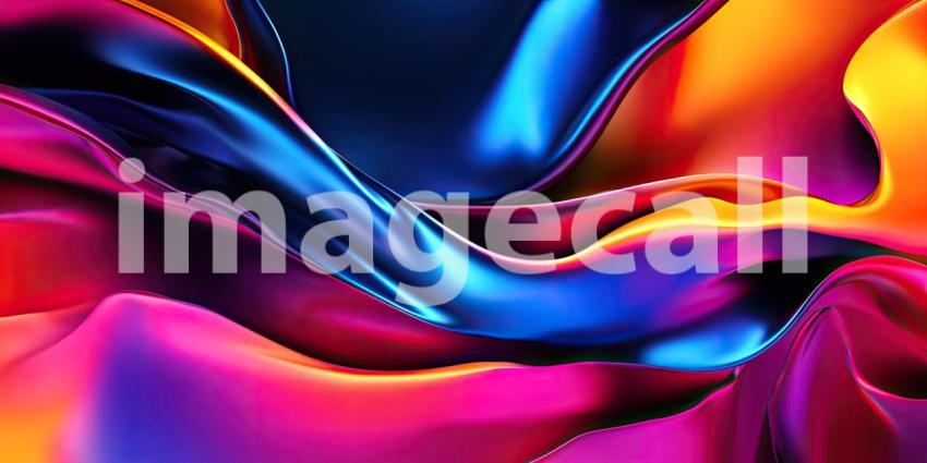 Dynamic Intersect: A Symphony of Vibrant Lines and Angles Intertwine in a High-Energy Composition, Pulsating with Neon Hues Against a Deep, Dark Background