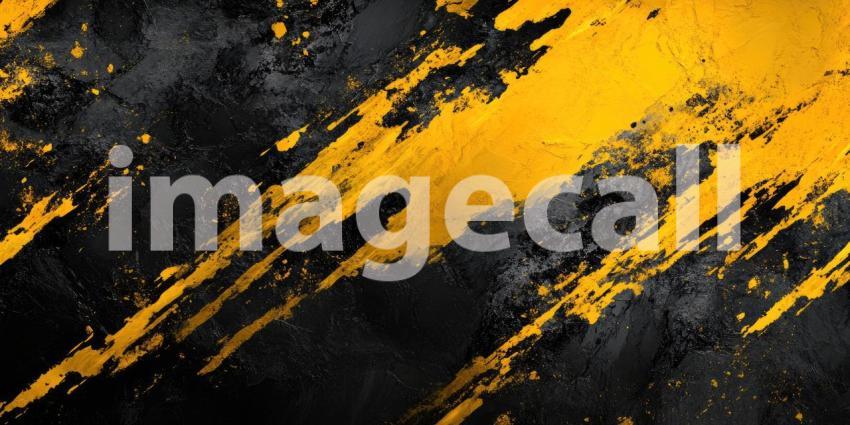 Abstract Fluid Gold: A Dynamic Composition of Swirling Black and Golden Hues Intertwine, Evoking a Sense of Luxury and Opulence