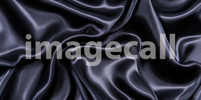 Fluid Iridescence: A Tapestry of Shimmering Silk, Draped and Swirled in a Play of Light and Shadow, Captivates with its Hypnotic Hues of Blue and Violet