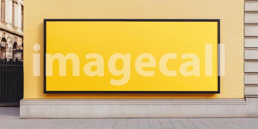 A Wall of Sunshine: A Vibrant Yellow Brick Wall, Bathed in Sunlight, Creates a Bold and Cheerful Architectural Statement