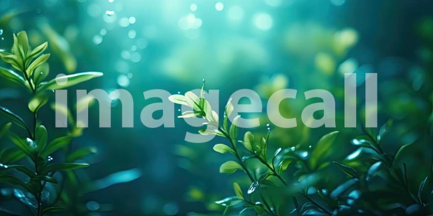 Sunlight's Embrace: A Sunbeam Pierces the Deep Blue Ocean, Illuminating a Vibrant Coral Reef, Where Life Thrives in a Kaleidoscope of Colors