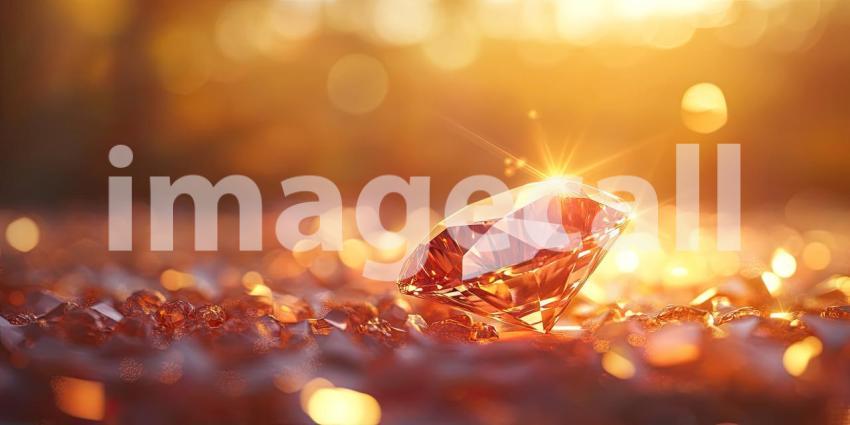 A Midsummer Night Dream: Sunlight filters through a canopy of leaves, illuminating a magical scene where fireflies twinkle like stars against a backdrop of lush greenery