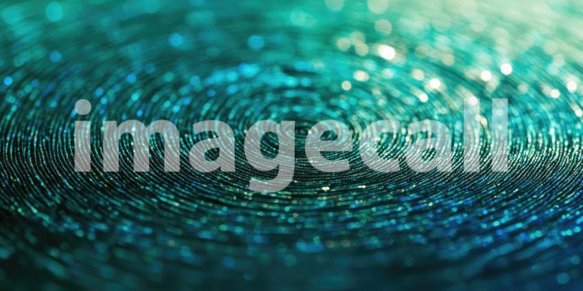 A Symphony of Light and Dew: A mesmerizing interplay of golden bokeh and glistening water droplets creates a vibrant, abstract composition on a verdant green backdrop