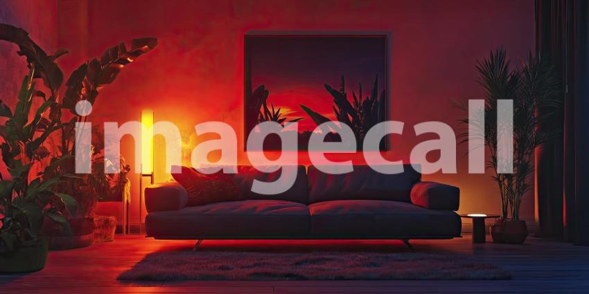 A Vast Expanse Under a Sky of Dreams: A golden grassland stretches towards a majestic mountain range, bathed in the warm light of a setting sun, creating a breathtaking panorama of nature grandeur