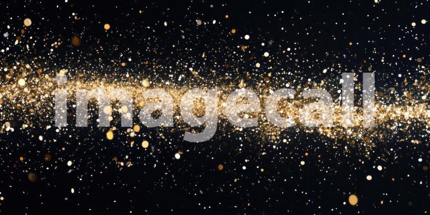 A Golden Shower of Celebration: Confetti bursts forth in a dazzling explosion of color and light, capturing the joyous energy and excitement of a momentous occasion