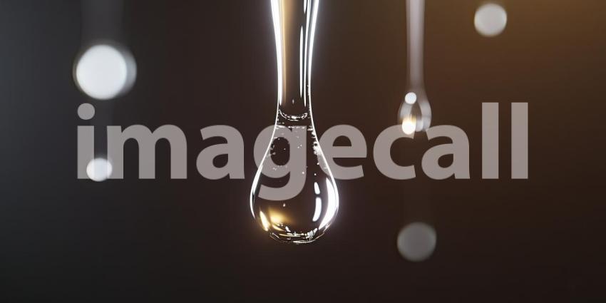 Macro Photography of Essential Oil Dropper with Blooming Flowers