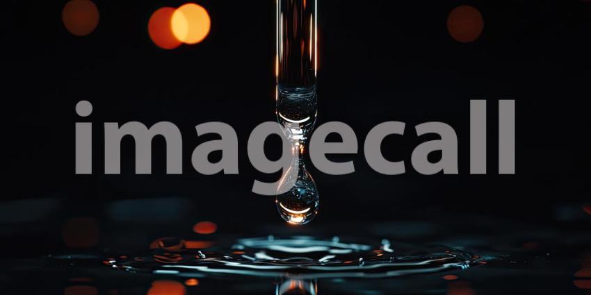 Macro Photography of Essential Oil Dropper with Blooming Flowers