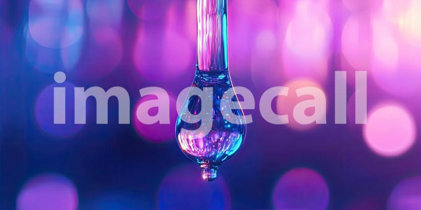 Macro Photography of Essential Oil Dropper with Blooming Flowers