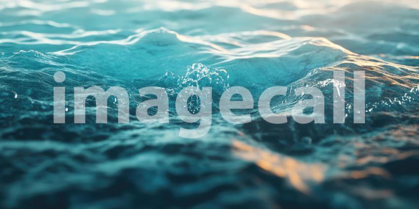 Tranquil Scene of a Natural Pool Hidden in a Lush Tropical Grotto