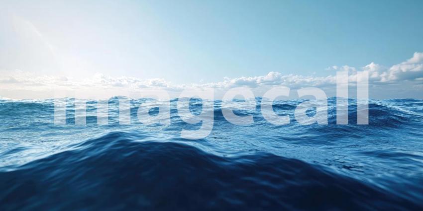 Tranquil Scene of a Natural Pool Hidden in a Lush Tropical Grotto