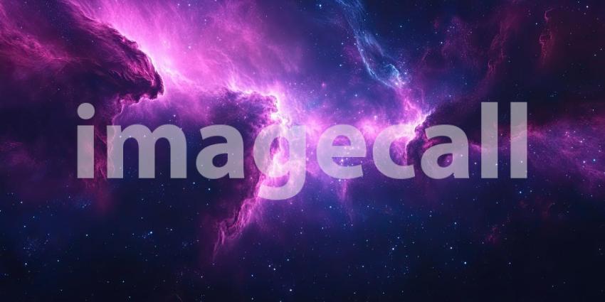 Otherworldly Peaks Under a Cosmic Glow