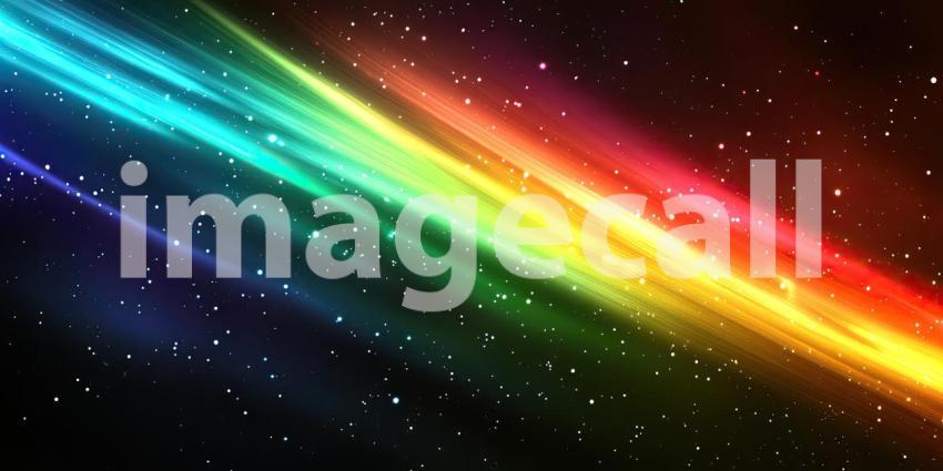 Otherworldly Peaks Under a Cosmic Glow