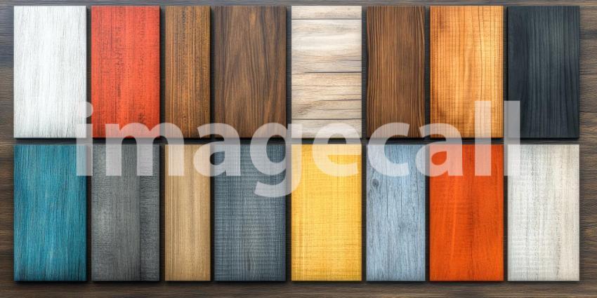 A Textural Symphony of Wood Stains and Finishes