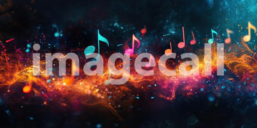 A Symphony of Light and Sound: A Visual Ode to Music Magic
